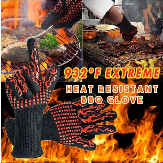 932°F Extreme Heat Resistant BBQ Glove - Superior Quality – DealGolem